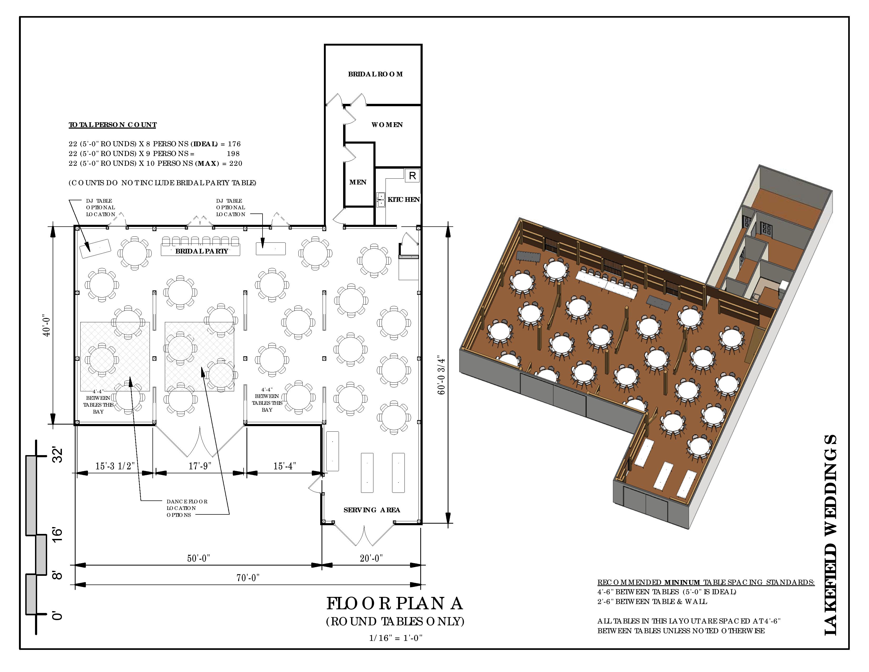 Floor Plans Lakefield Weddings